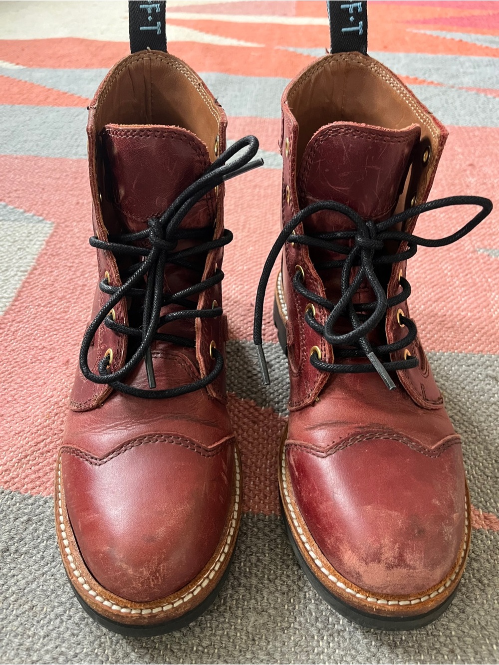 Fluevog Derby Boots